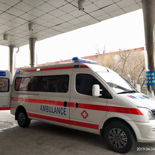 上高救护车出租服务案例2